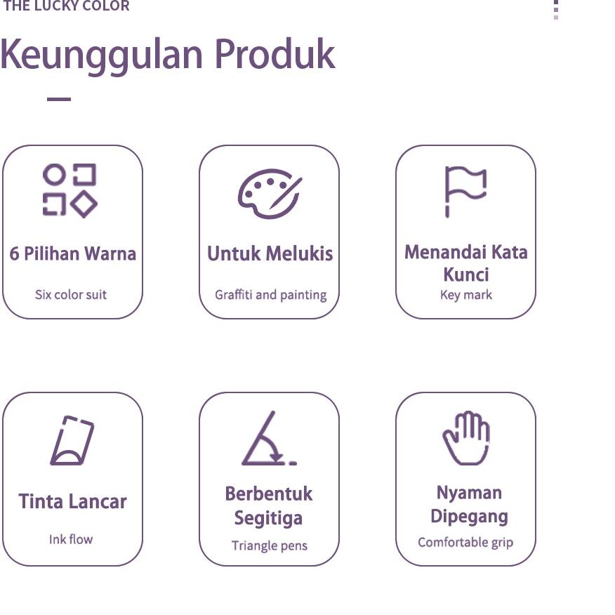 

Update - Deli Pen Highlighter Macaroon 6 Warna S605 팝