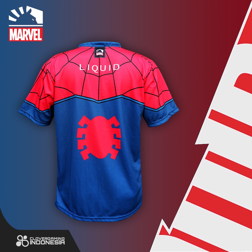 Jersey Team Liquid x Marvel Spiderman - Avengers Endgame