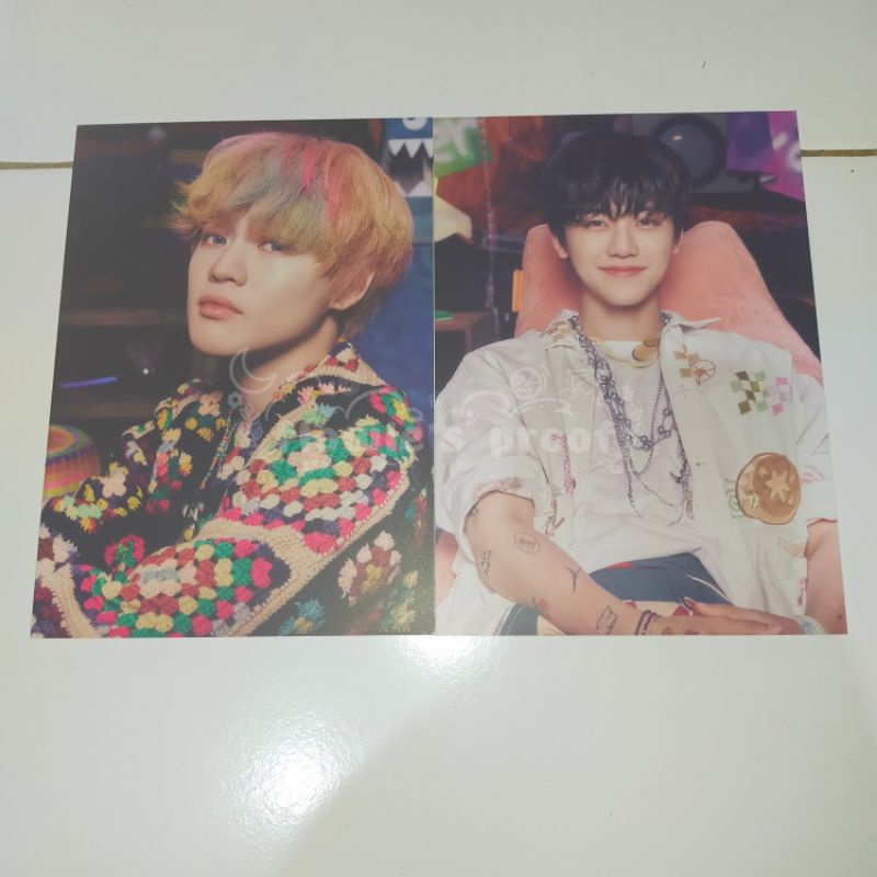 POSTCARD OFFICIAL MD HELLO FUTURE JAEMIN CHENLE