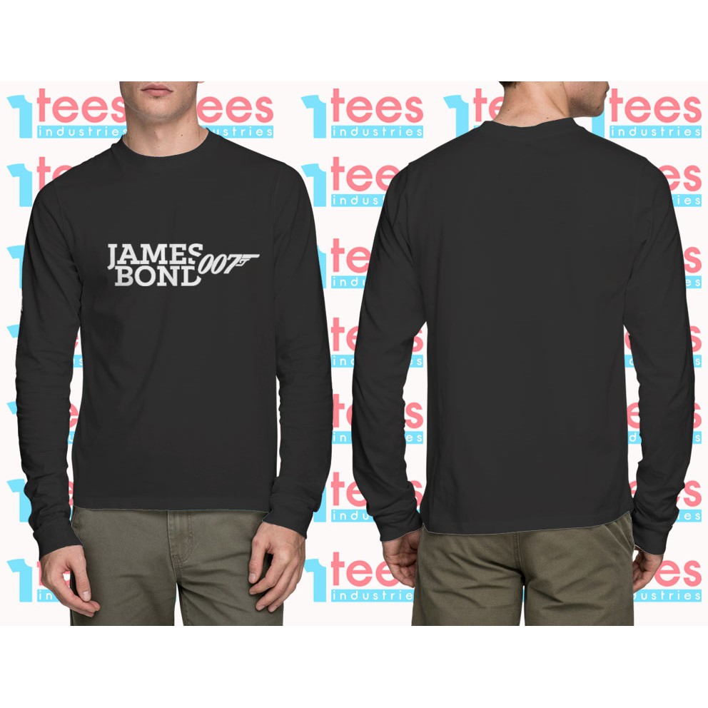 KAOS BAJU JAMES BOND LENGAN PANJANG PRIA WANITA