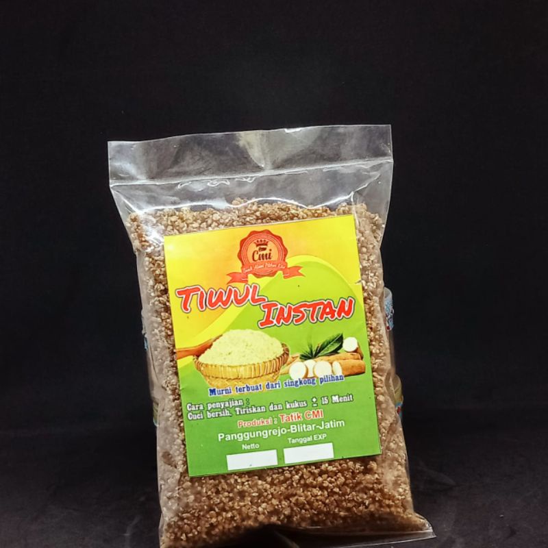 

Tiwul instan Hitam Karak tiwul