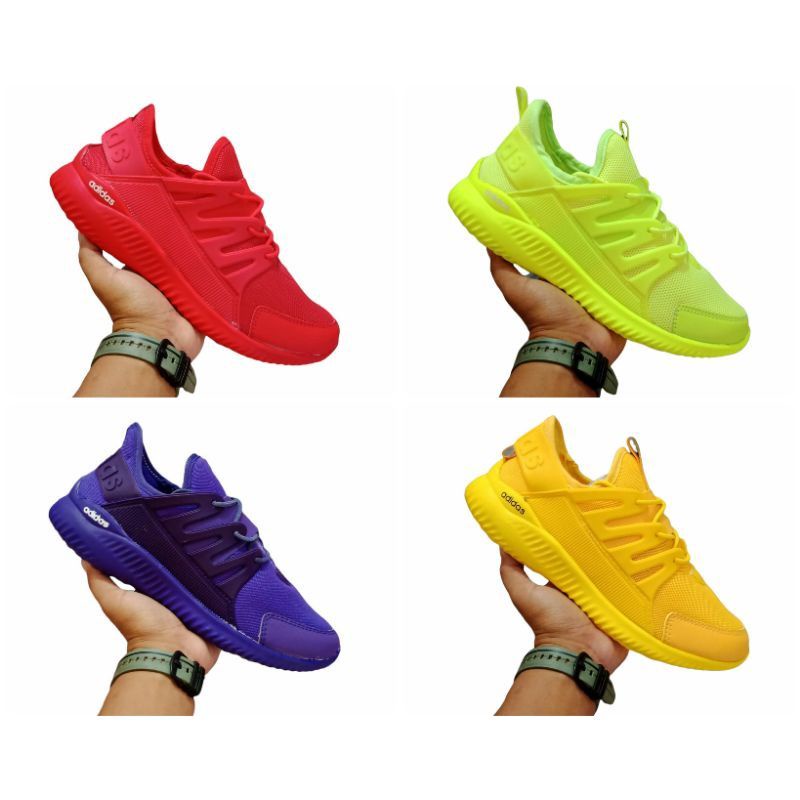 SEPATU WARNA WARNI ADIDAS TURBULAR SEPATU SENAM AEROBIK WANITA ZUMBA TERLARIS