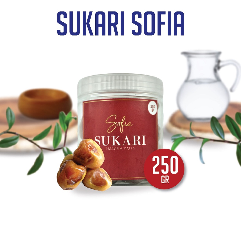 

sukari premium sofia 250 gr - sukari 250 gr- kurma sukari 250g