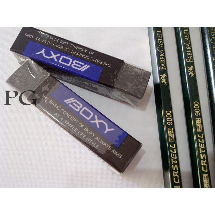 

Boxy EP-100BX Japan Eraser Big Black Penghapus Hitam Besar Stip Jepang