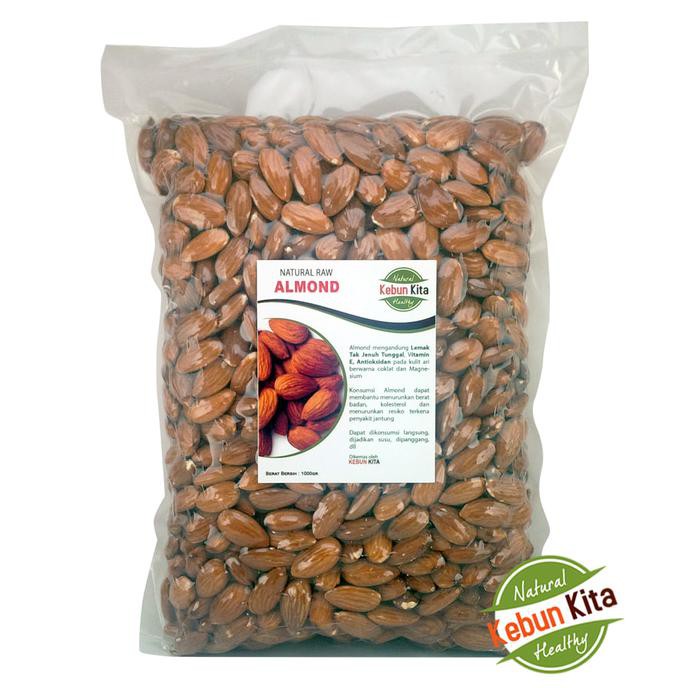 

Kacang Almond 1kg (Natural Raw Almond)