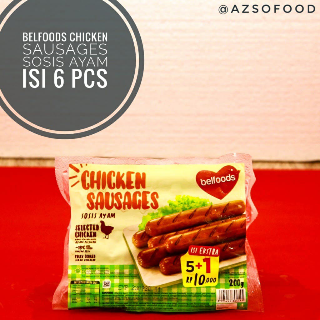 

BELFOODS CHICKEN SAUSAGE 200 G