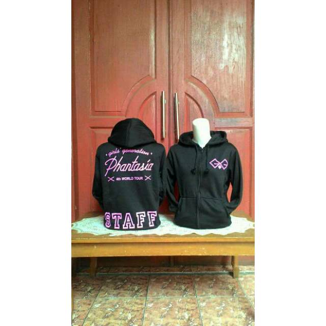 HOODIE GIRLS GENERATION PHANTASIA 4th World Tour STAFF