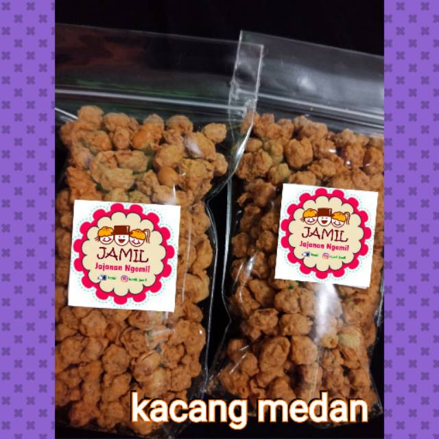 

Kacang medan pouch 125gr