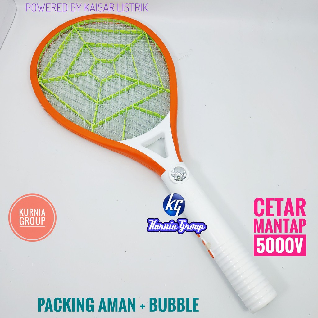 RAKET NYAMUK BRIGHT G BG 638 ALAT TEPOKAN MOSQUITO CHARGER RACKET 5000V CETAR SUPER BESAR TERMURAH