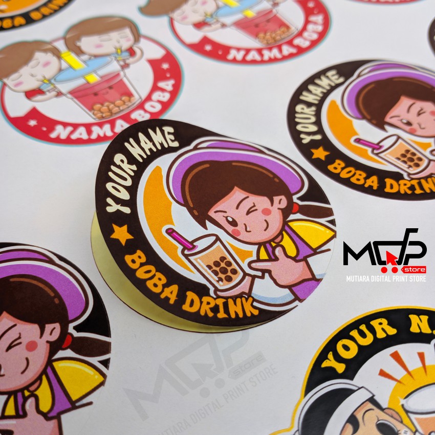 

STIKER LABEL CROMO STIKER BULAT TOKO OLSHOP KEMASAN PRODUK CUSTOM MDPRINTSTORE