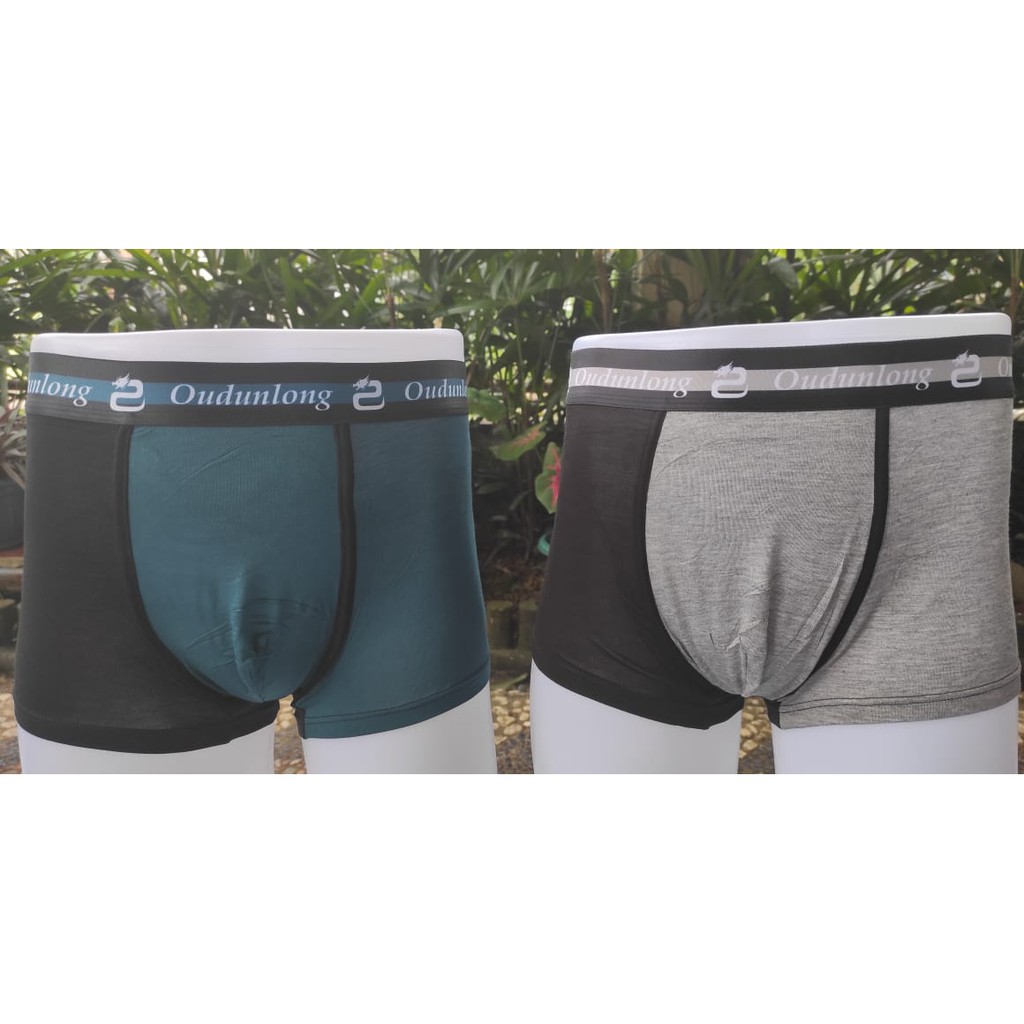 Boxer Underwear ~ 1 Pcs Boxer Celana Dalam Pria, Pakaian Dalam Pria.