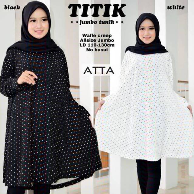 Baju murah:TITIK TUNIK