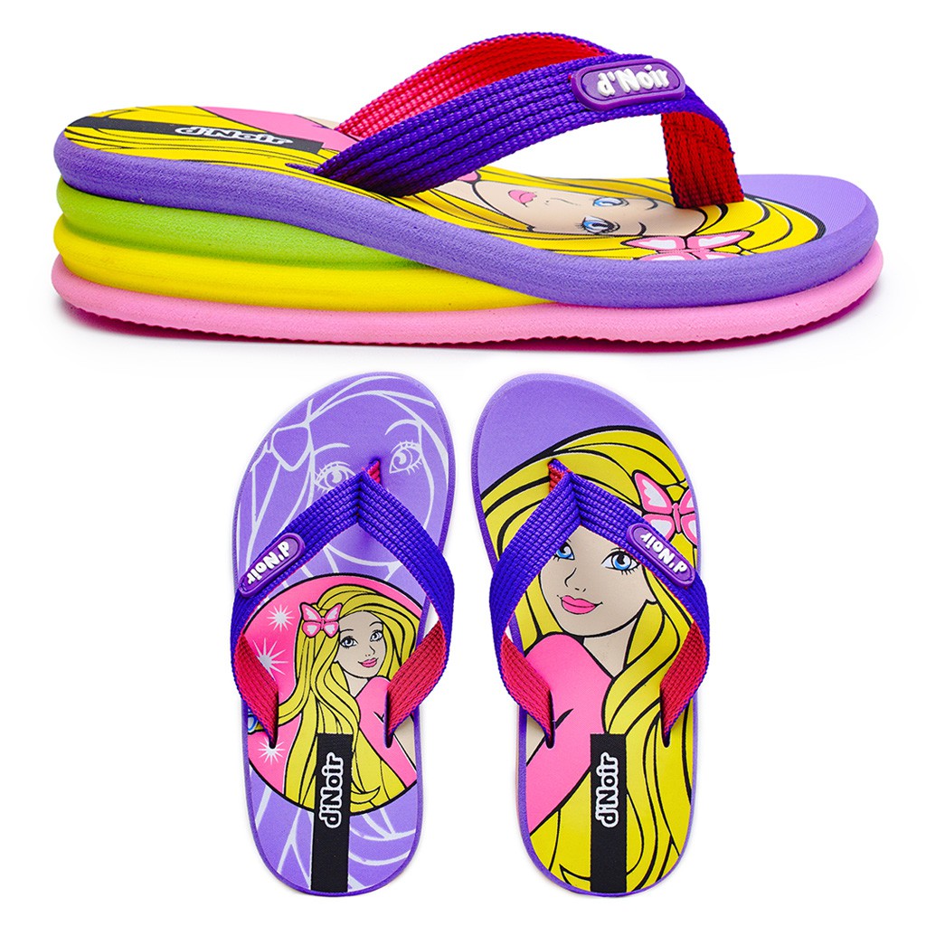 DNOIR Sandal Anak Perempuan LAPIS BARBIE