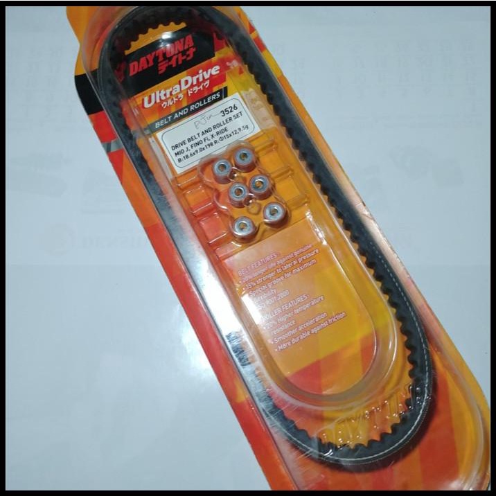 Vanbelt Set Roller Mio J & Xride & Fino Fi & Soul Gt & Mio Gt Daytona