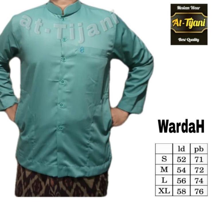 Special Price.. Baju muslim//Koko terompah At tijani pria dewasa semi jass