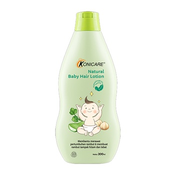 Konicare Natural Baby Hair Lotion Merawat Pertumbuhan Rambut Ukuran 100ml dan 200ml