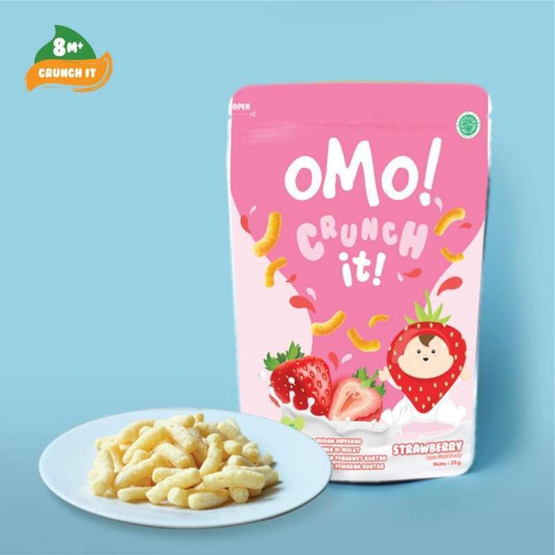 Omo Crunch It Snack Anak Usia 8 Bulan +
