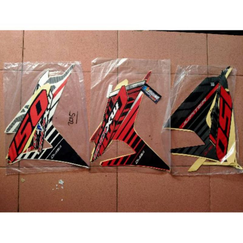 Striping sticker Jupiter mx king 2015 list body jupiter mx king 150 2016