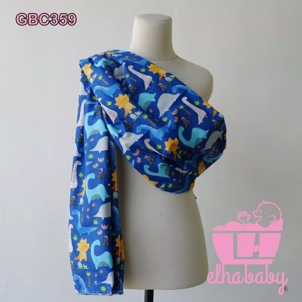 Gendongan bayi Cukin Karakter| Kain Gendong Karakter| Jarik Modern Ukuran 80x 240 cm motif ELHA BABY