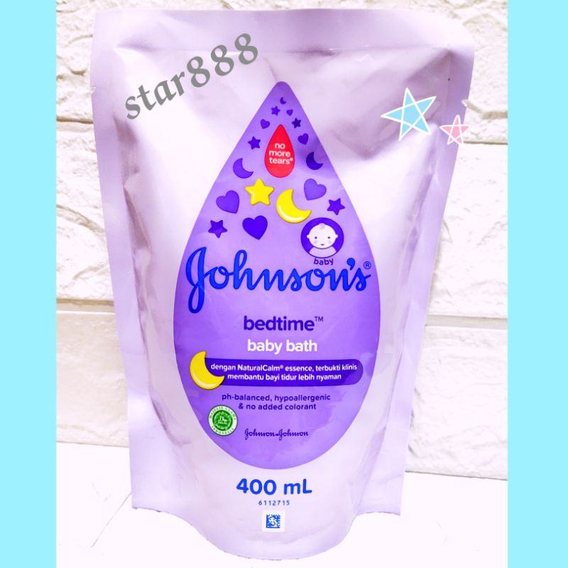 Johnson Bed Time Baby Bath Refill 400 ml