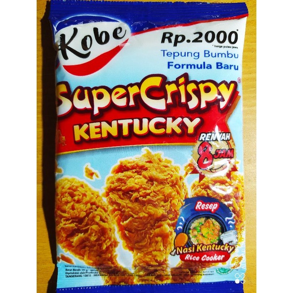 

1 rcg tepung bumbu Kentucky Kobe 10s