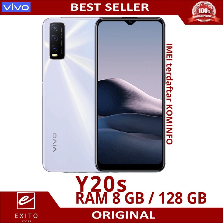 VIVO Y20S 8/128 GB VIVO Y20 S RAM 8 ROM 128 GB TERBARU