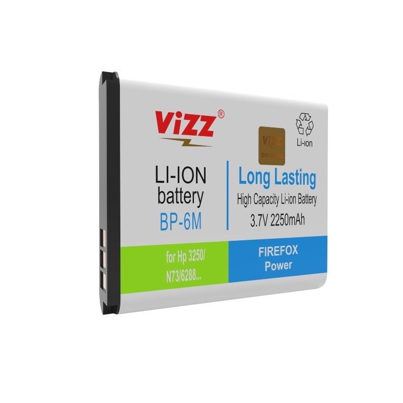 Baterai vizz Nokia BP-6M Double Power