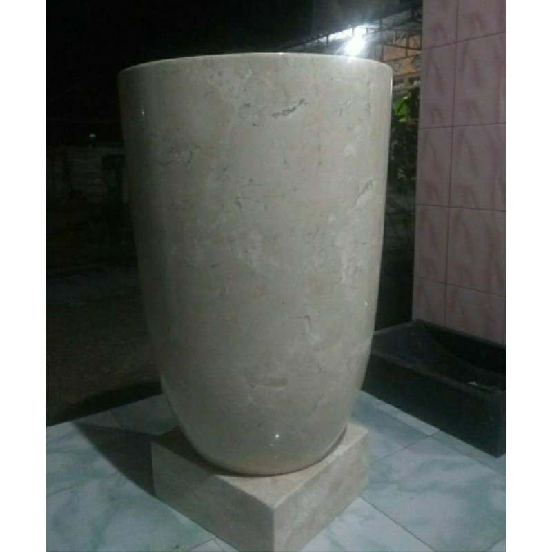 Gentong Air Batu Marmer Alam