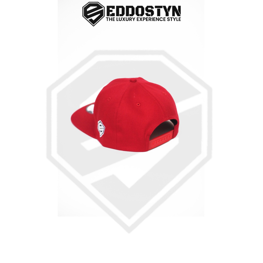 Topi Snapback Hip Hop Original Premium Distro EDSTN Outdor Unisex/Topi Pria/Topi/Fashion Pria Full Merah