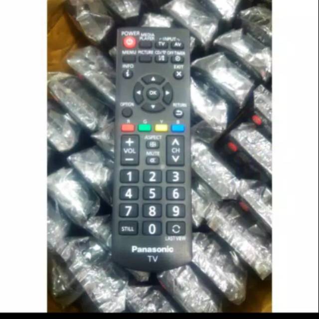 REMOTE REMOT TV LED LCD PANASONIC VIERA N2QAYB000823 ORIGINAL ASLI