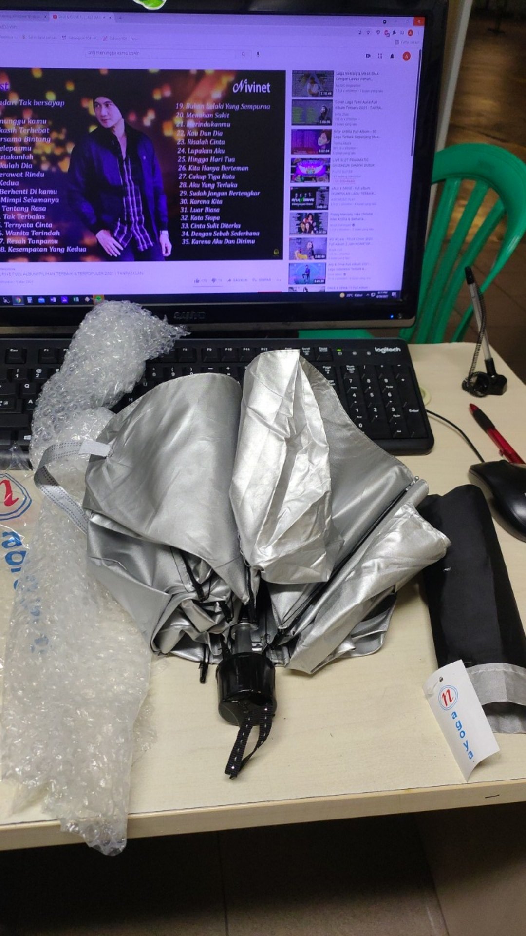 ✽*termurah* Payung Logo Polisi ✽