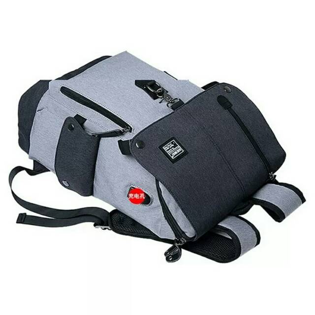 JS_Tas Pria ZB RDN 069 Distro Raindoz Bandung Ransel Punggung Backpack Cowok Keren Sek BRAN NB-Tp BJ