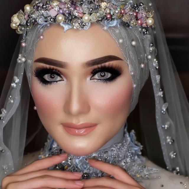 Softlens Pengantin Princess Vampire Twilight Gray Grey Abu-abu Terang Softlen Soflens Minus Murah