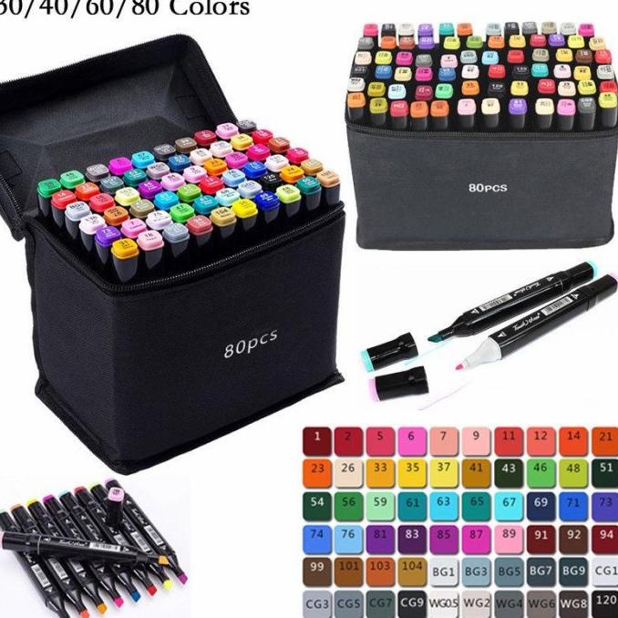 

Touch Cool Markers Dual Tip Alcohol Marker