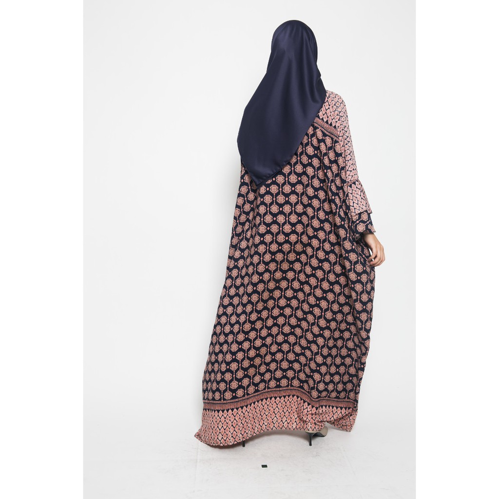Kaftan maxmara putih motif batik best seller