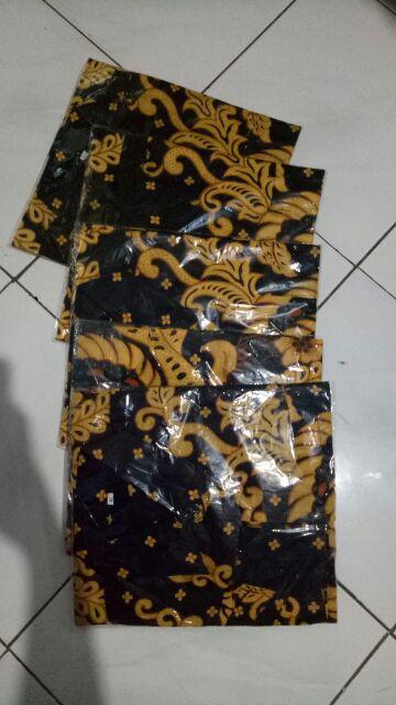 New Batik Pria Lengan Panjang Batik Berkah Hrb026 Motif Keratonan Kode 002 Size M L Xl