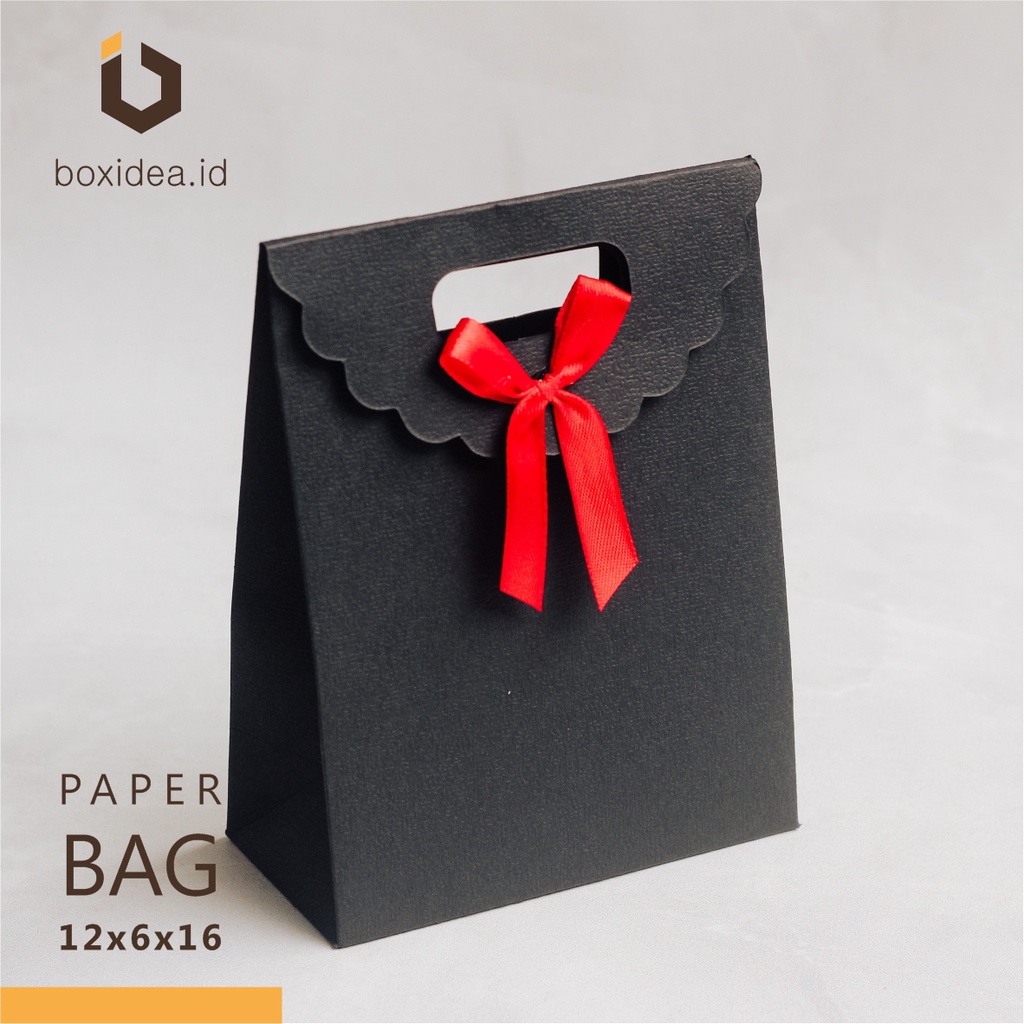 

Paperbag Tutup / Kantong Kado / Paperbag Gift / Goodie Bag 12x6x16