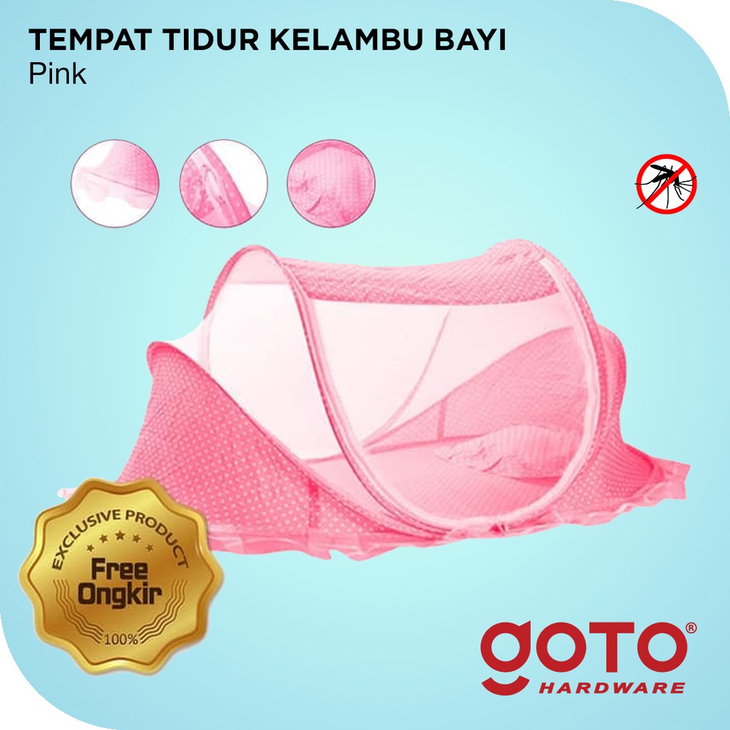 Kelambu Bayi musik series 3in1 dengan kasur dan bantal set Murah