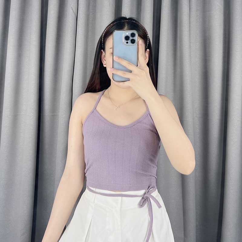 Tanktop backless waffle | Tanktop backless | tanktop seksi