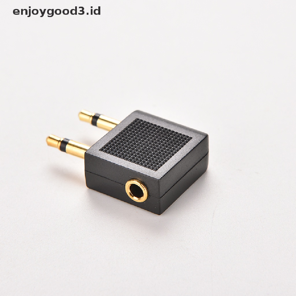 (Rready Stock) Adaptor Splitter Jack Audio 3.5mm Stereo AUX 2 Male Ke 1 Female F 107 (ID)