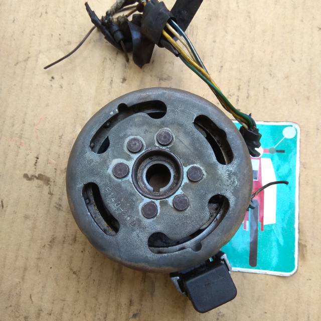 magnet spul set honda astrea800 engkel ori original second bekas upgrade c50 c70 c700 win 12volt