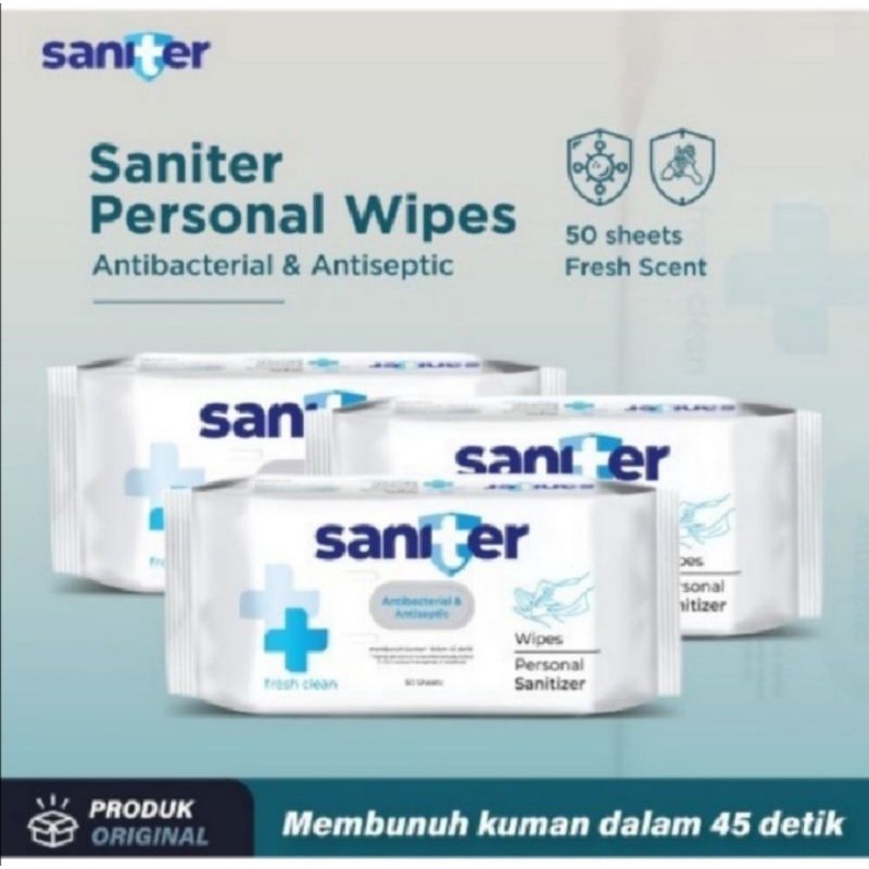 Saniter tussue wipes Antibakterial Antiseptik-Tissue