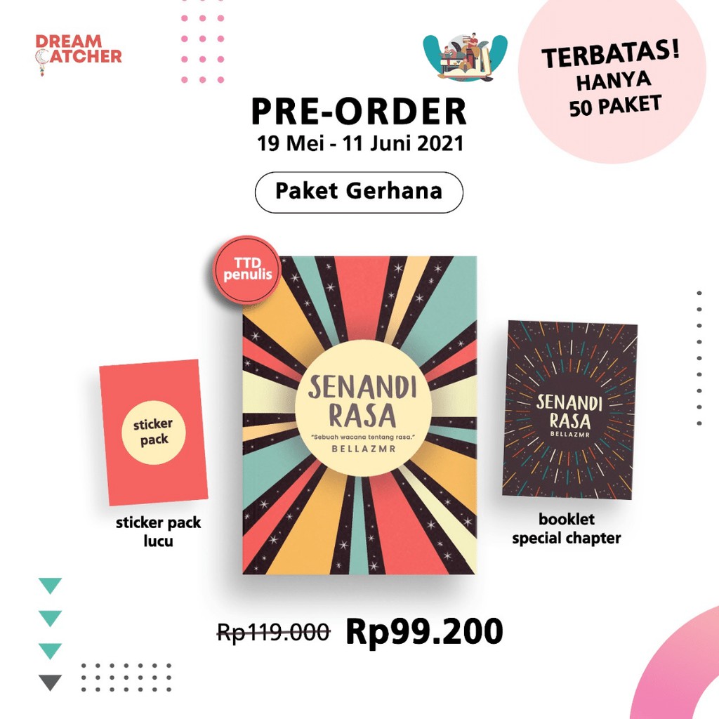 Senandi Rasa Penulis Bellazmr-PAKET GERHANA