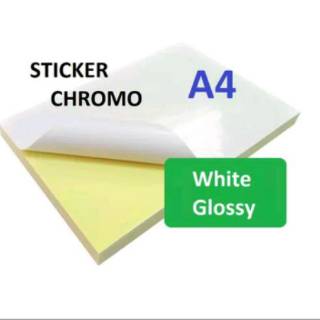Kertas Stiker HVS A4 90gsm Doff Cromo A4 120gsm Sticker Kertas Stiker HVS A4 90gsm Doff Cromo A4 120gsm Sticker