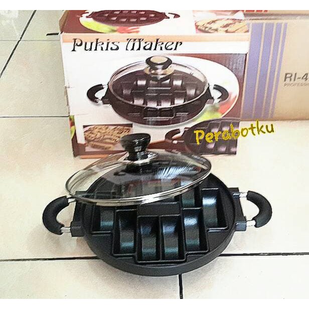 Cetakan Kue Pukis Pancong snack maker pan loyang alat cetak 10 lubang