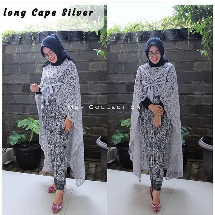 KEBAYA BRUKAT OUTER KEBAYA BRUKAT ONE SET KEBAYA BATIK