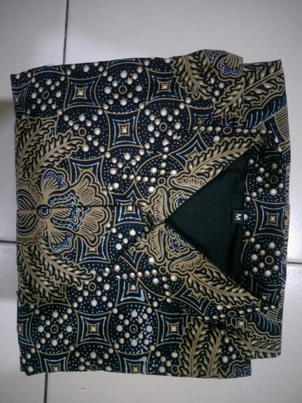 Anjasmara Sogan Kemeja Batik Pria Lapis Furing Katun Primisima Batik Coklat Batik Solo