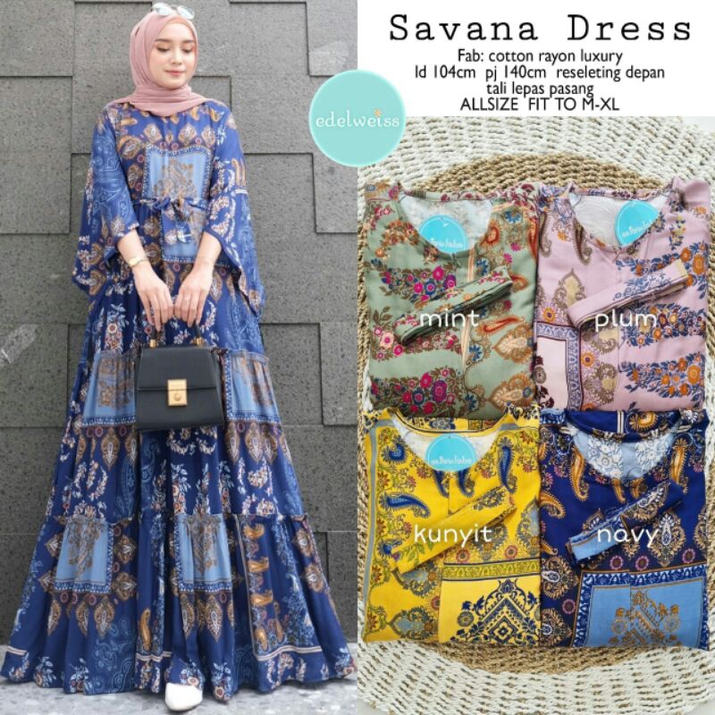 CLARA, NITA,SINTIA, SHANOOM, ARIANI DRESS  Maxi by Shofiya