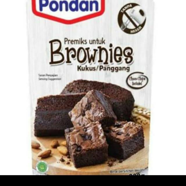 

PONDAN BROWNIES KUKUS PANGGANG 230 GRAM