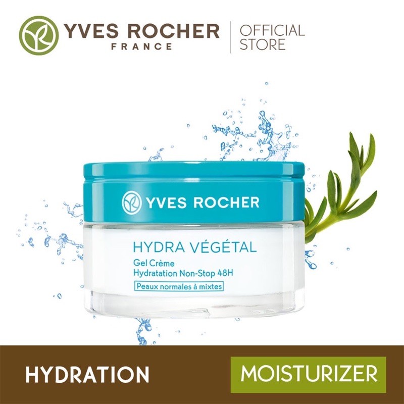 Yves Rocher 48 H Non Stop Moisturizing Gel Cream 50ml